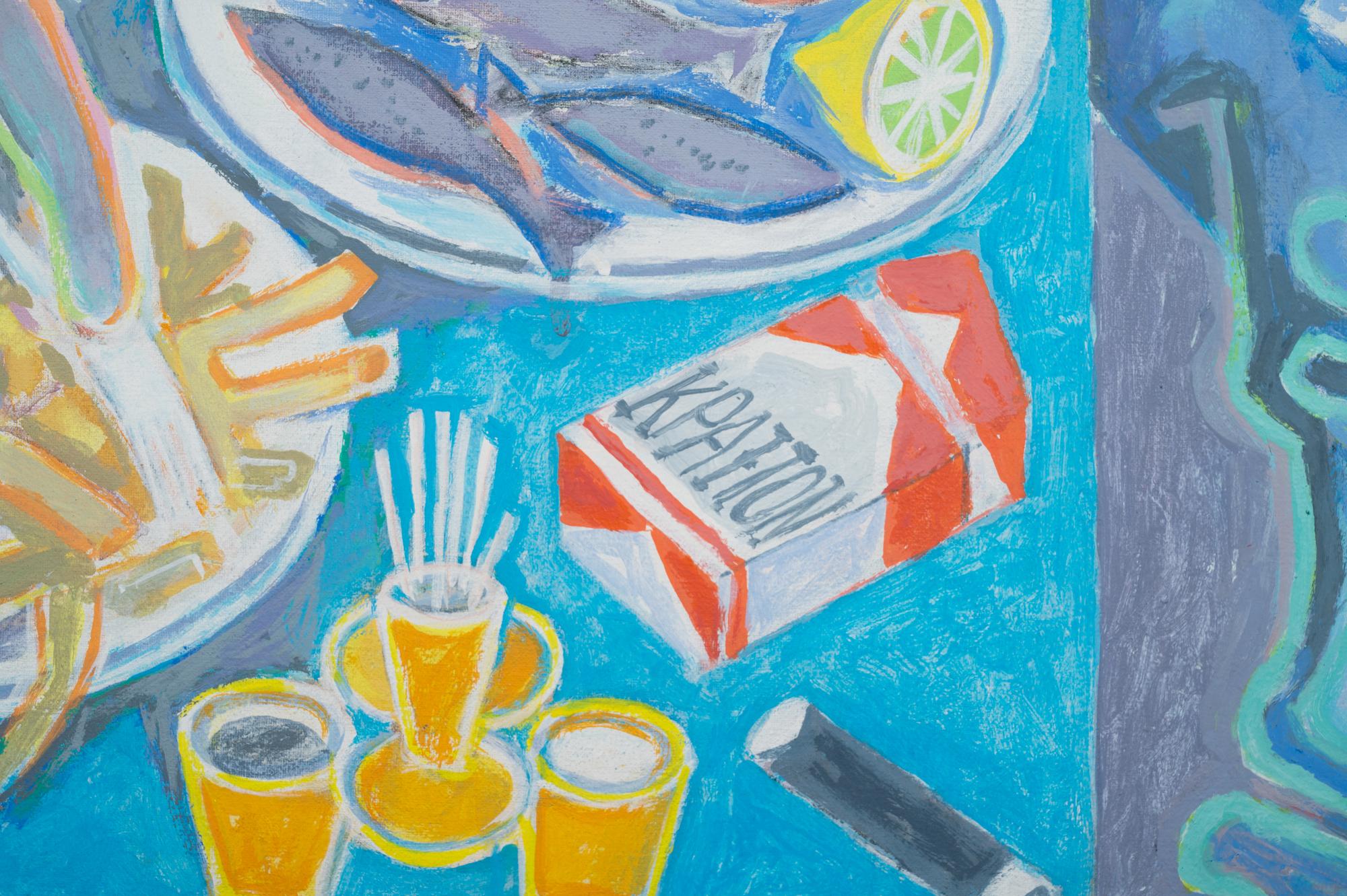 Still Life with Three Sailors, 1982-1987