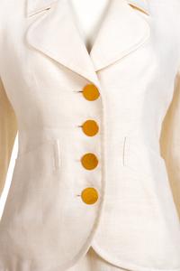 Two Yves Saint Laurent Two-Piece Skirt Suits, 1980-90s