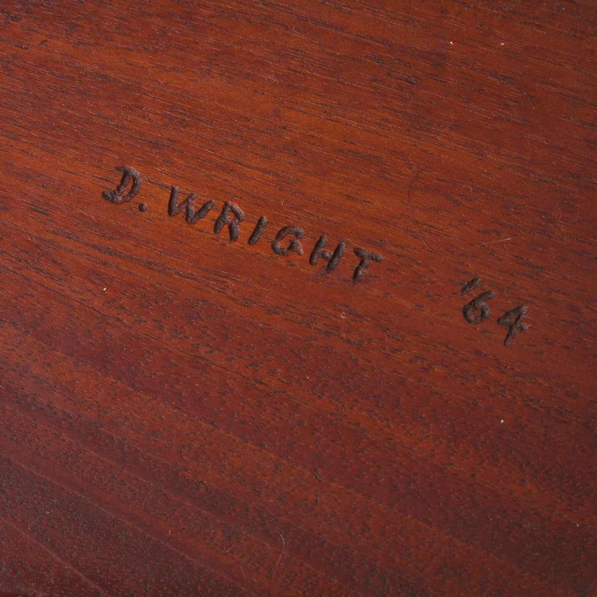 Donald Wright (American, 1930-2012) Group of Carved Wooden Trays and Bowls, USA, 1958-1964