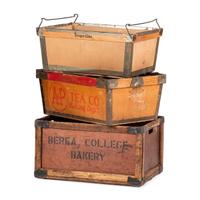 Three Advertising Bins