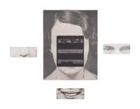 A Set of Nine Photographic Portraits Mounted on Ebonized Stands