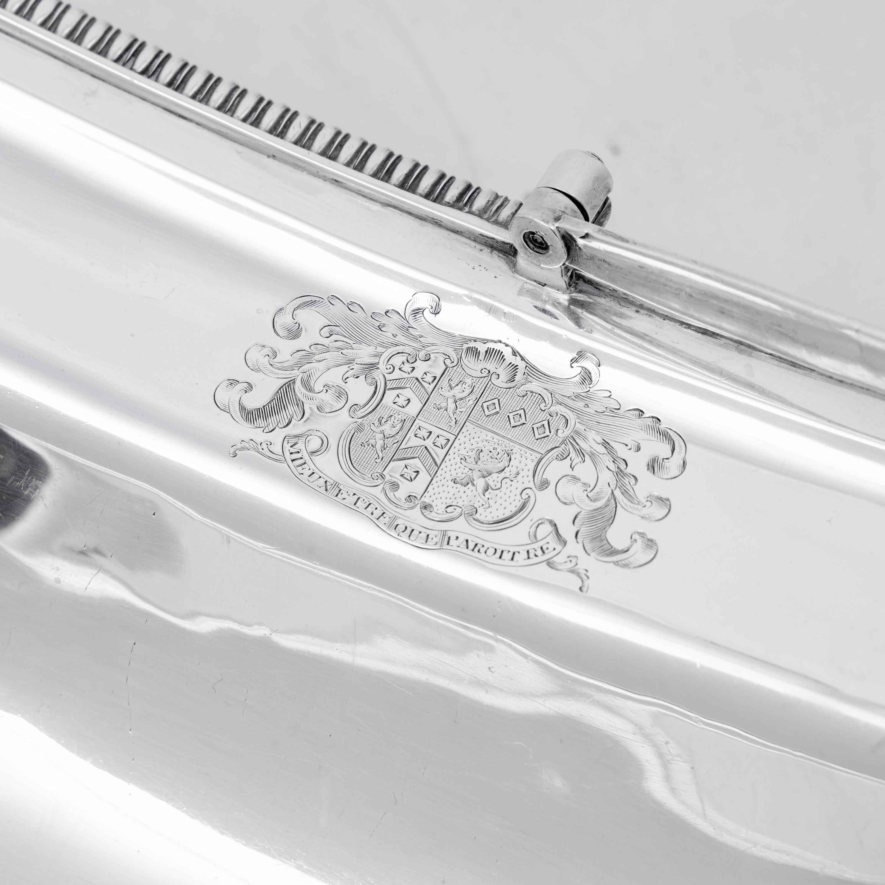 A George III Silver Cake Basket