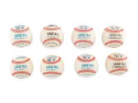 A Group of Hall of Fame Broadcaster Signed Autograph Baseballs (Beckett Authentication Services),