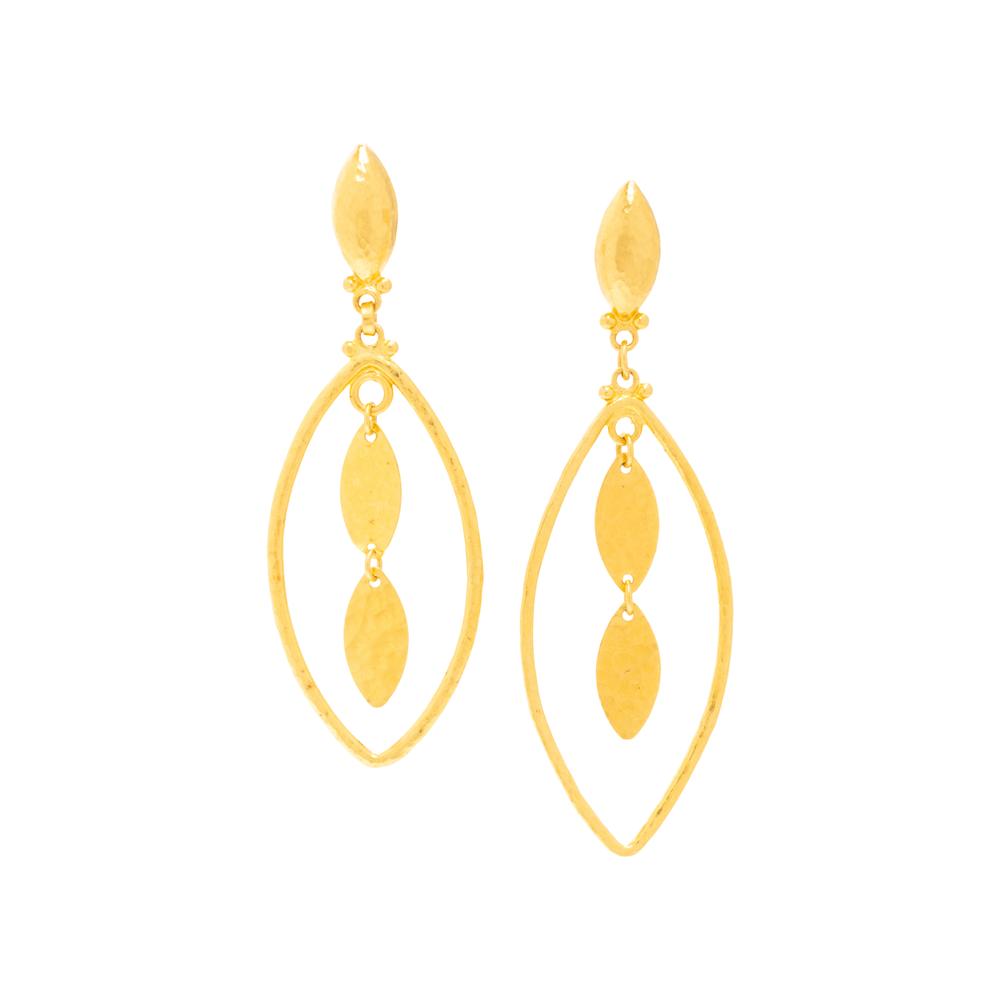 Gurhan, Yellow Gold Necklace and Earrings