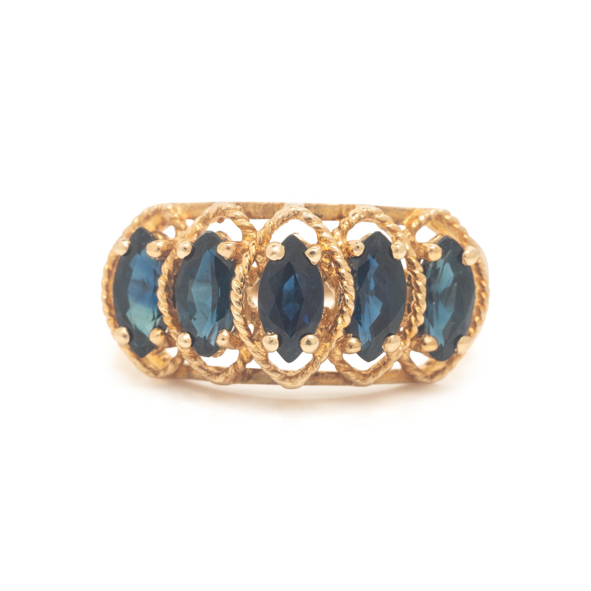 Collection of Four Gemstone Rings
