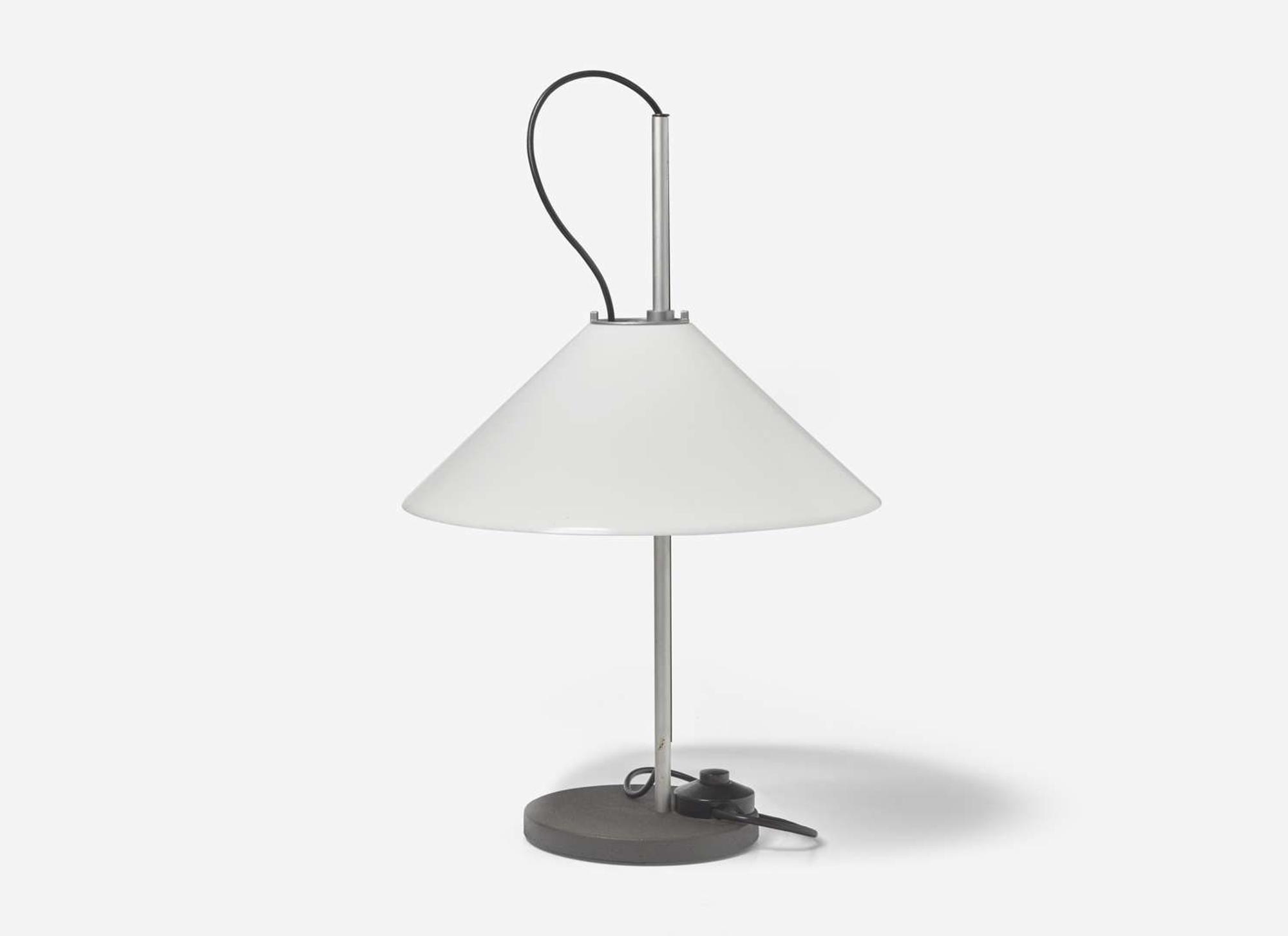Enzo Mari and Giancarlo Fassina for Artemide, "Aggregato" Table Lamp