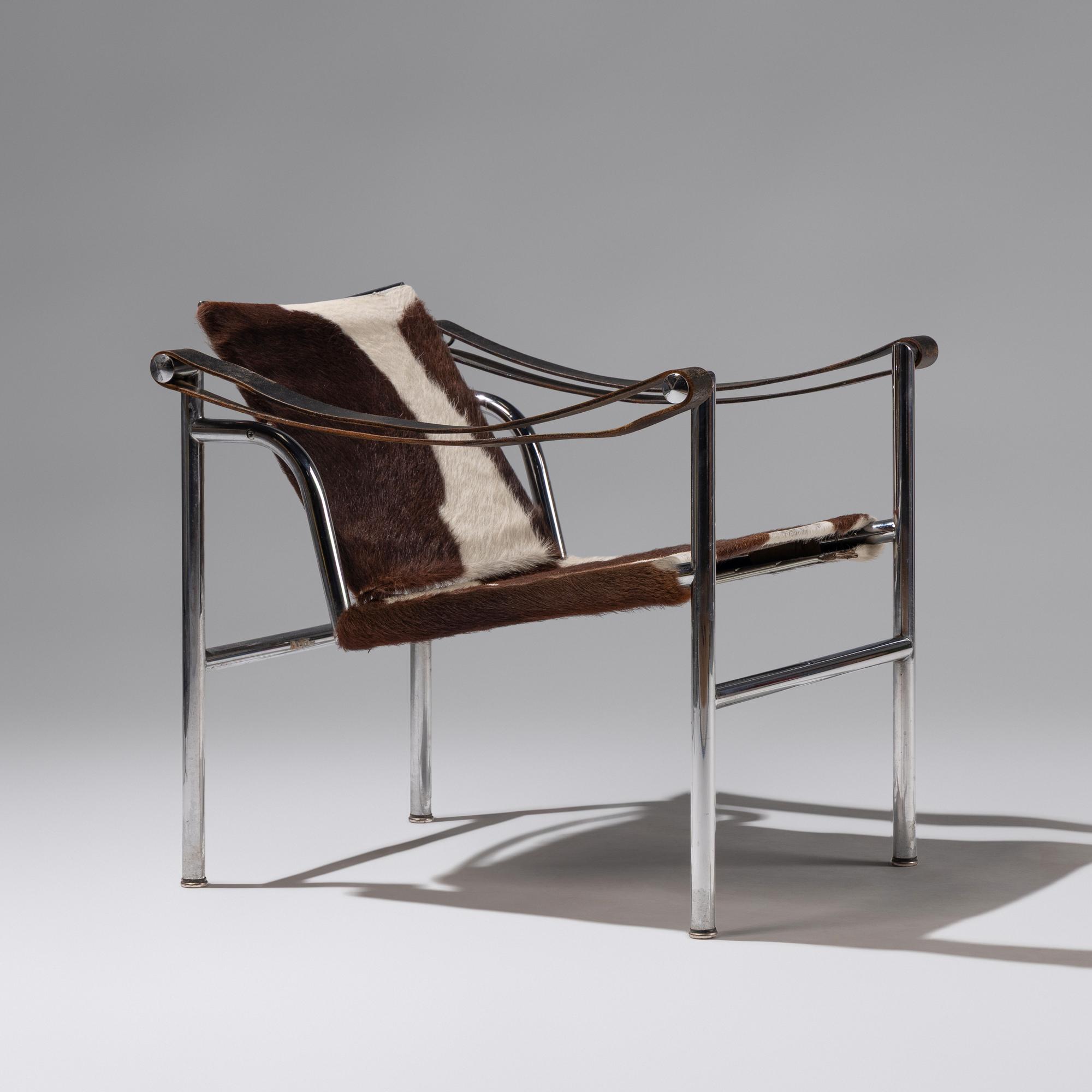 Basculant chair in pony skin for Cassina