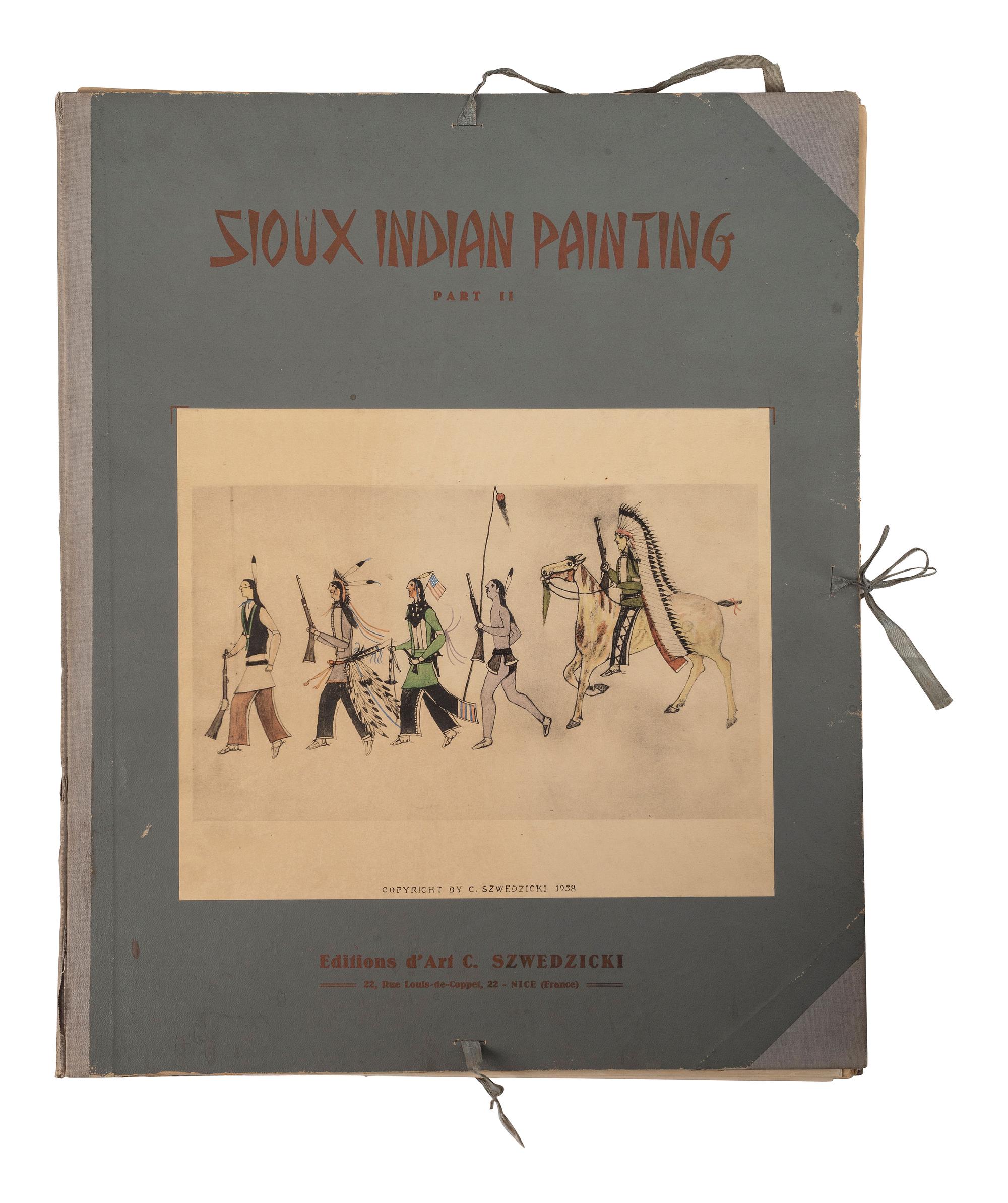 [PLAINS] Sioux Indian Painting, Parts I and II. Paintings of the Sioux and Other Tribes of the Great Plains AND The Art of Amos Bad Heart Buffalo