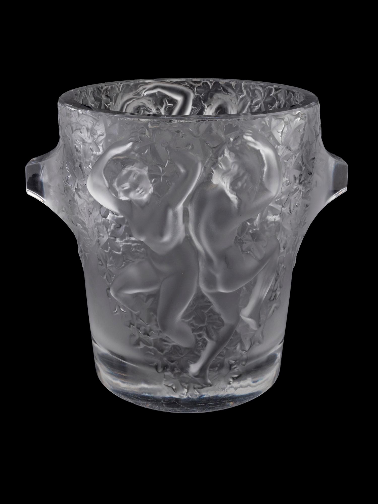 A Lalique Wine Cooler: Ganymede — 20TH CENTURY
