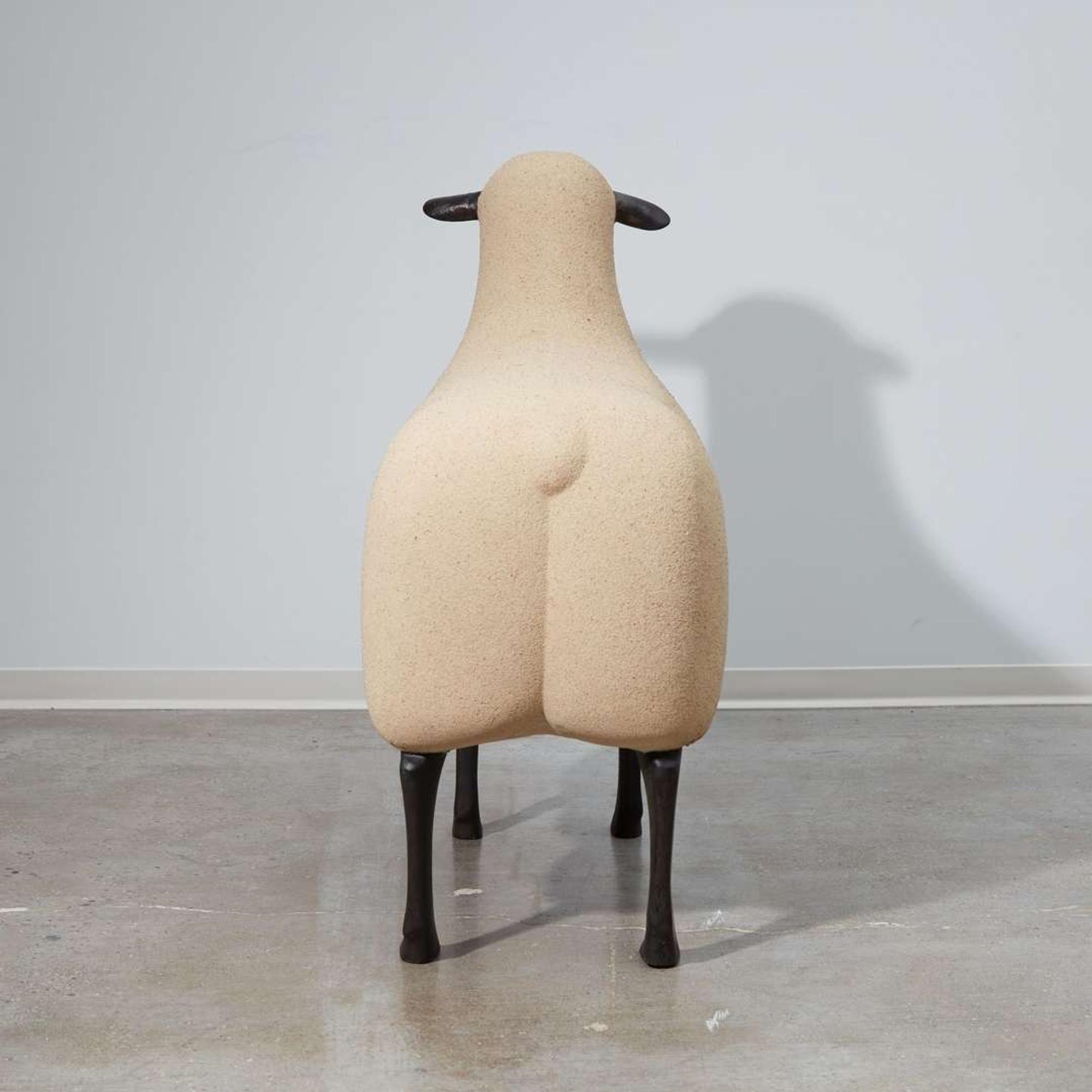 François-Xavier Lalanne (French, 1927-2008) Two Moutons de Pierre