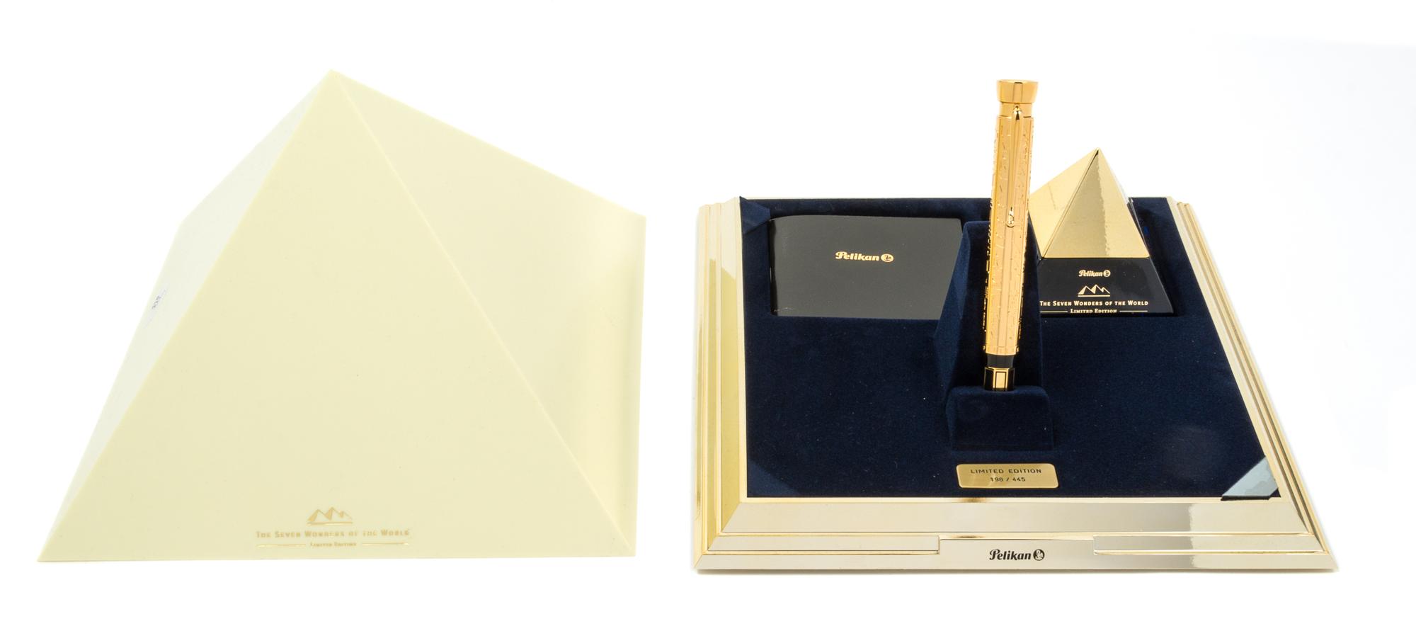A Pelikan Seven Wonders of the World: Pyramids of Giza Limited Edition Fountain Pen Set