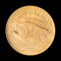 A United States 1914-D St. Gaudens $20 Gold Coin