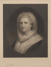 [Presidential] Sartain, John. Dual Signed Engraved Proof Portraits of George and Martha Washington