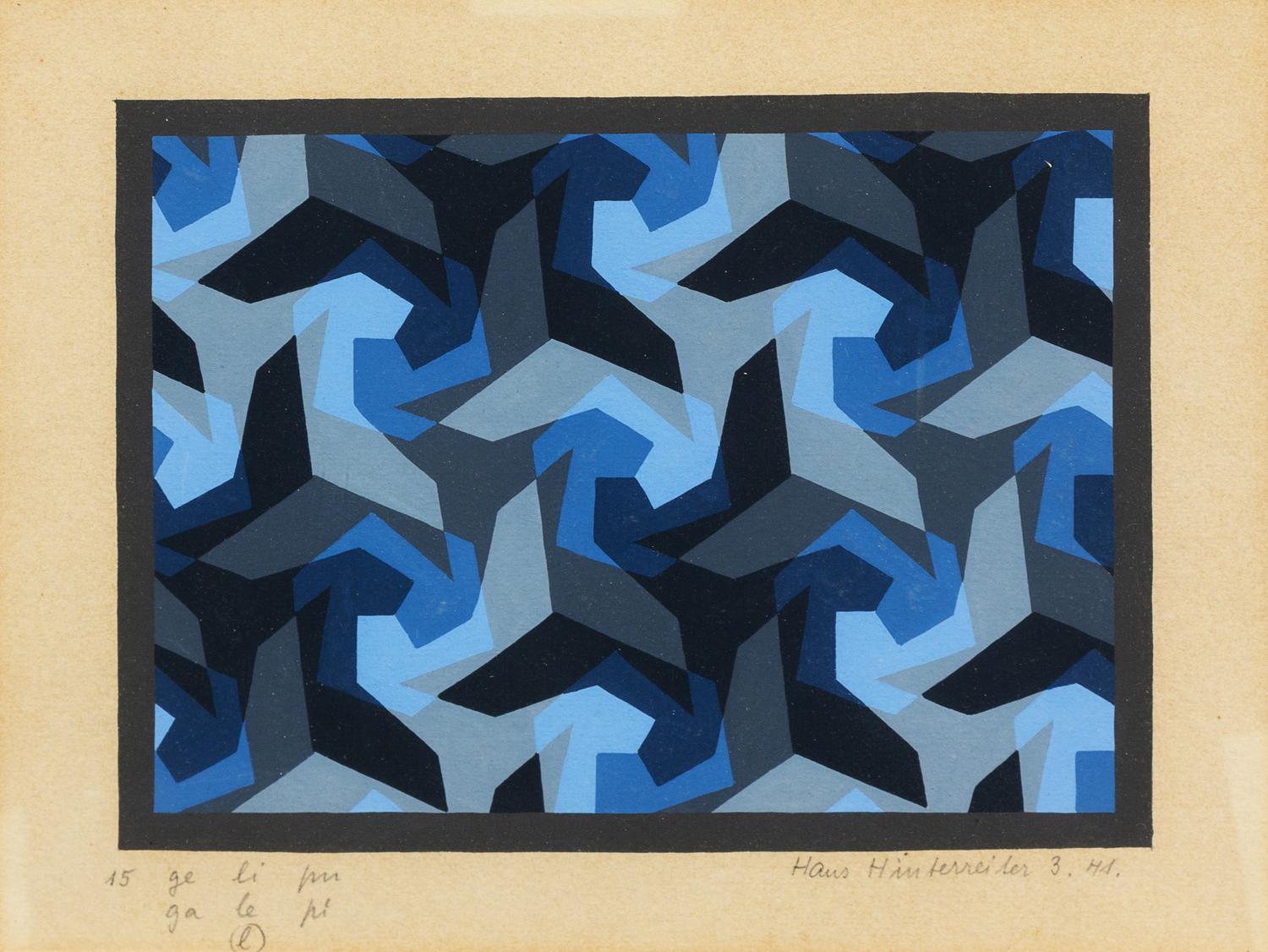Hans Hinterreiter, (Swiss, 1902-1989), Untitled