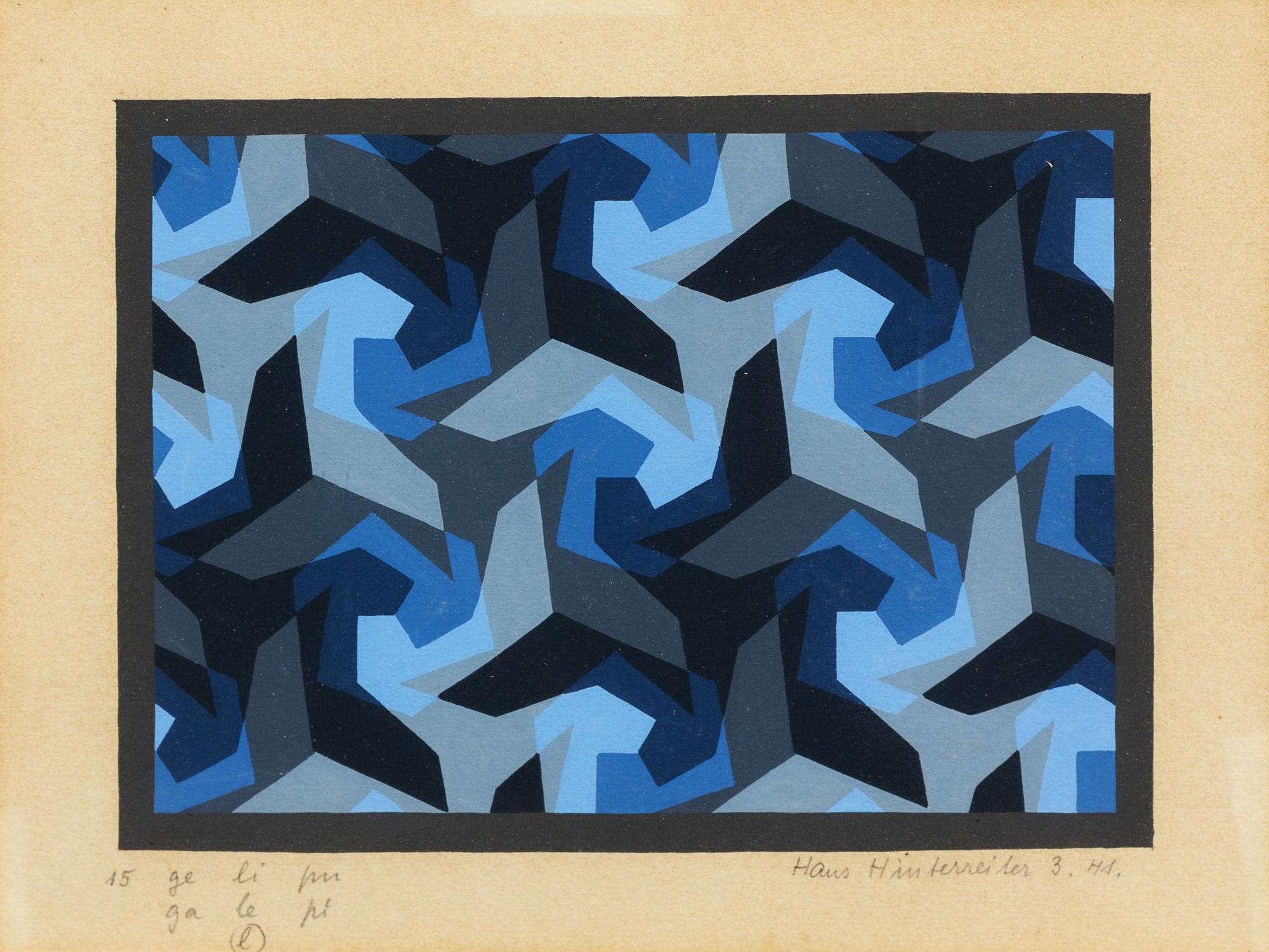 Hans Hinterreiter, (Swiss, 1902-1989), Untitled