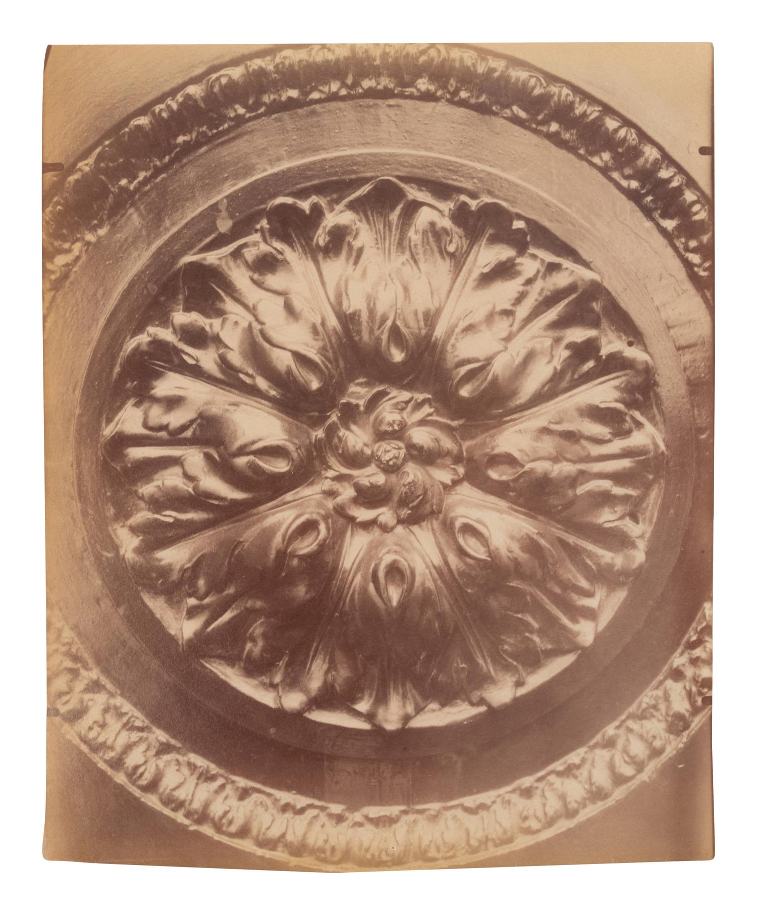 A group of six photographs depicting early 20th Century Parisian architectural details (Saints-Gervais-et-Protais, 1903-1904; Ambassade d'Autriche, 57 rue de Varenne, 1905; La Monnaie-quai Conti [5234], 1905-1906; Hôtel de Roquelaure, boulevard Saint-Germain, 246, 1905-1906; Hôtel de la Duchesse, de Narbonne, rue Varenne 45, 1907; [Cluny–Diane Chasseresse. Art Français. École J. Goujon], 1911)