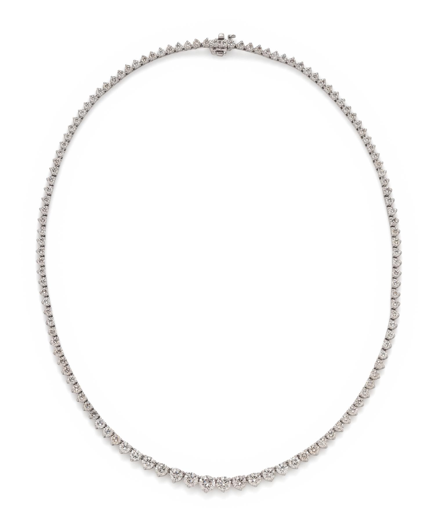 DIAMOND RIVIÈRE NECKLACE