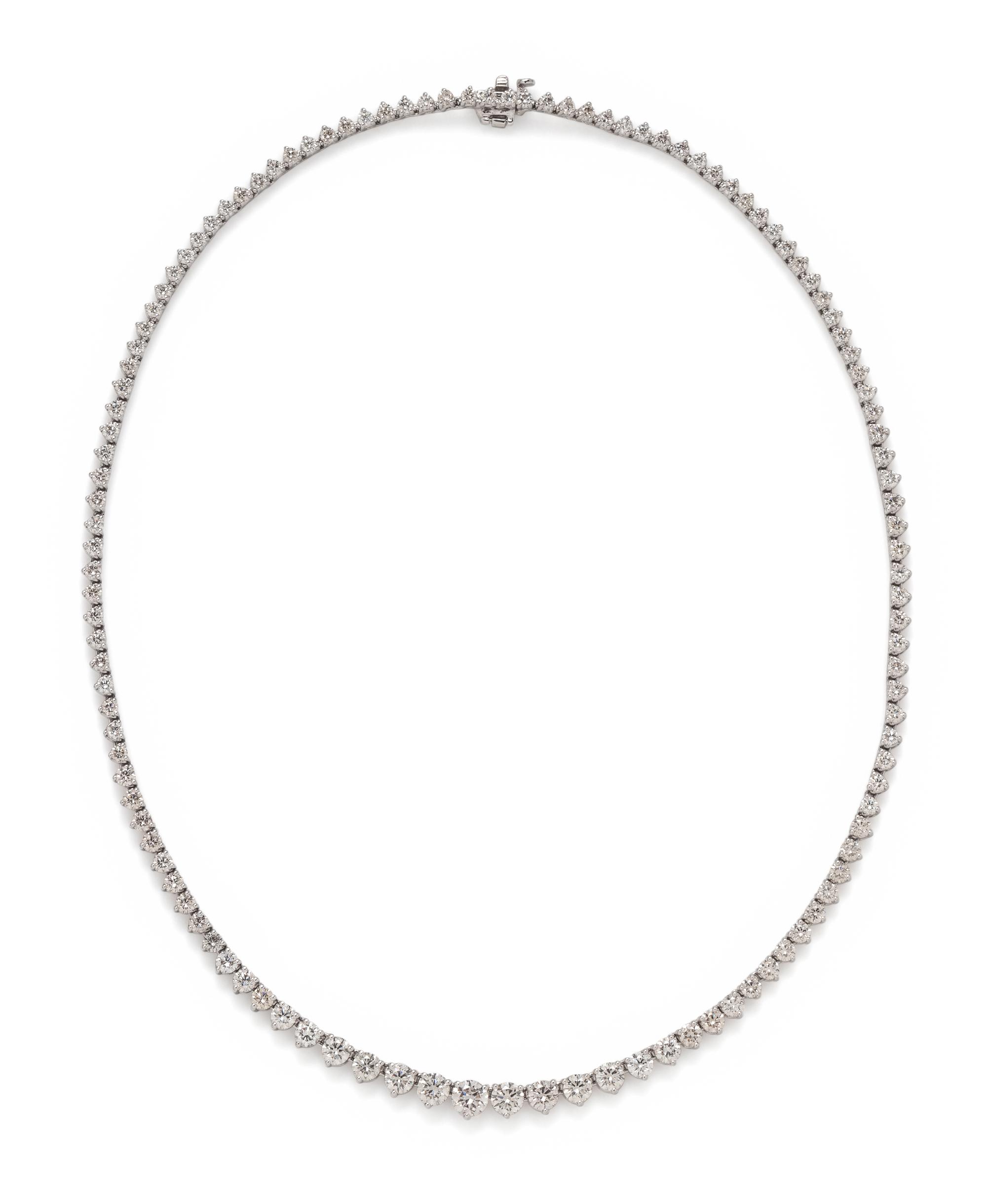 DIAMOND RIVIÈRE NECKLACE