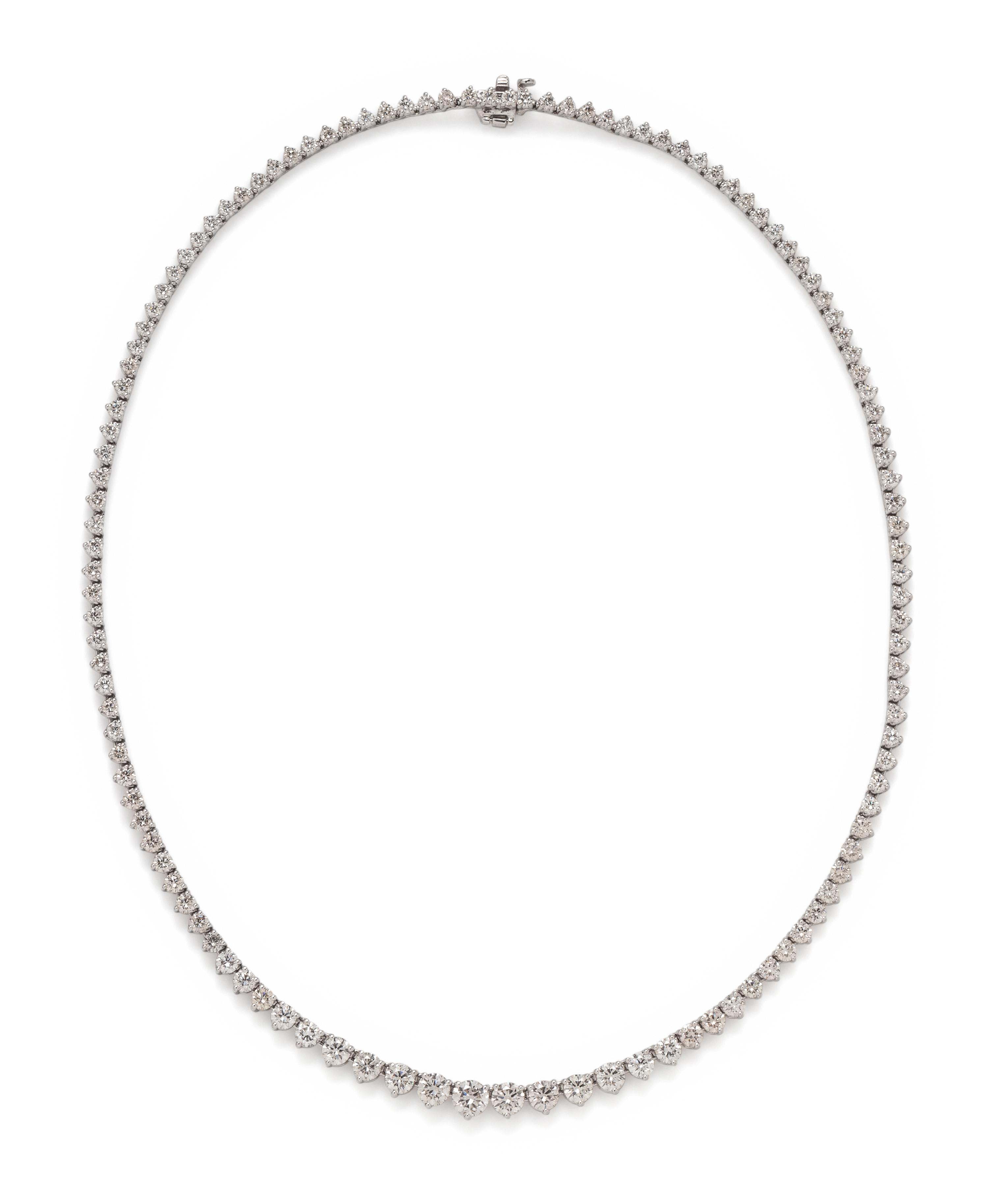 DIAMOND RIVIÈRE NECKLACE
