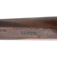 W Baker of Port Gibson, MS Marked Antebellum Half Stock Percussion Plains Style Rifle
