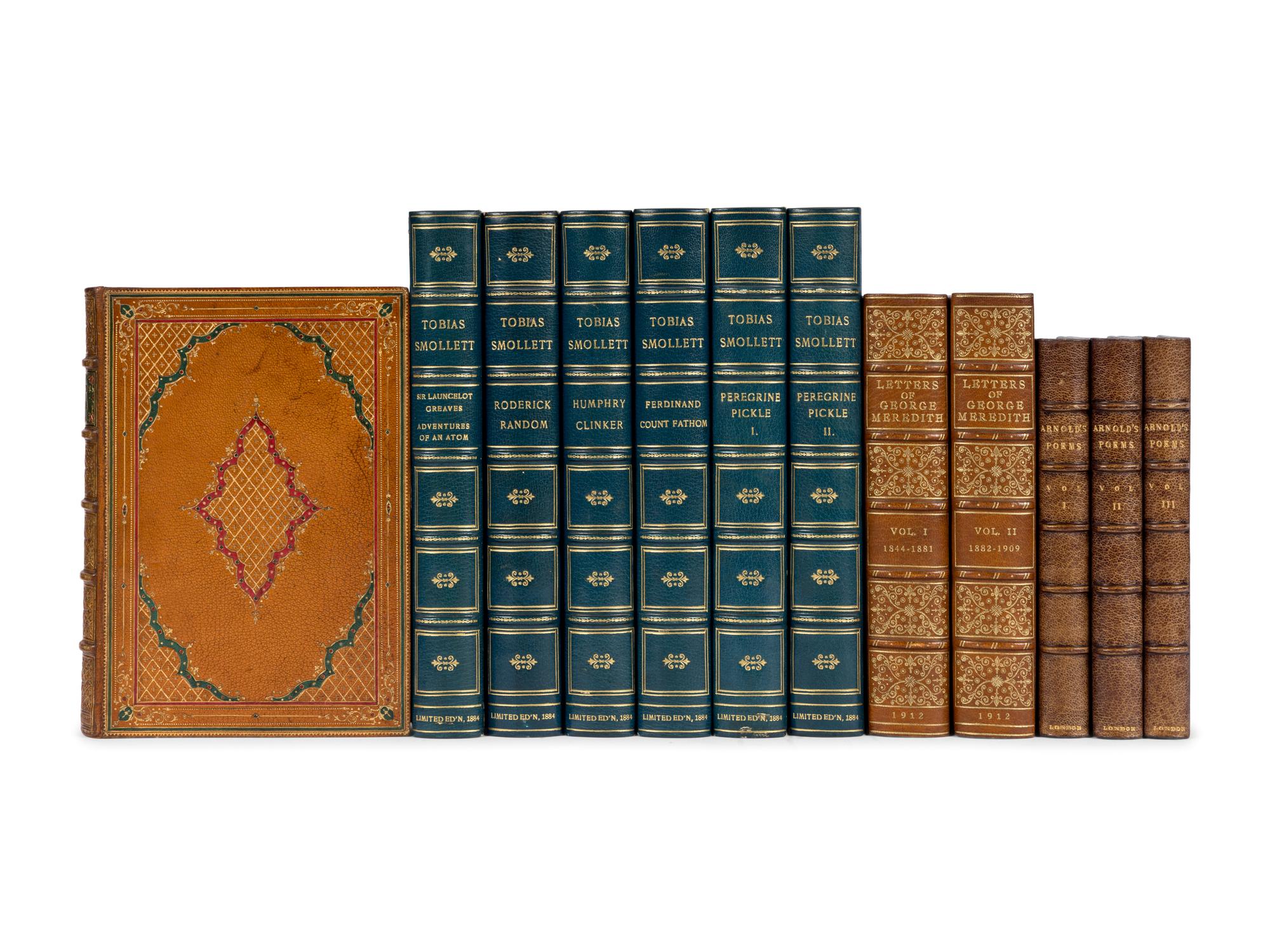 [ENGLISH LITERATURE.] A group of 6 works, comprising: