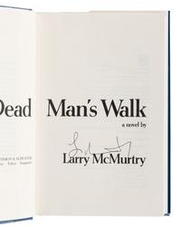 McMURTRY, Larry (1936-2021). A group of 4 FIRST EDITION works from McMurtry’s Lonesome Dove series, MANY SIGNED, comprising: