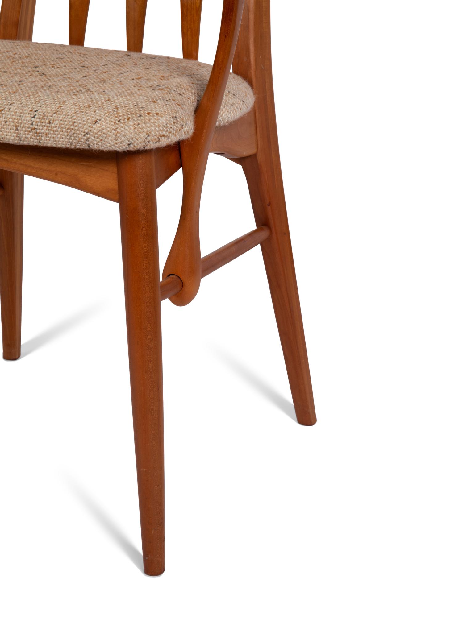 A Set of Eight Niels Koefoed Eva Dining Chairs