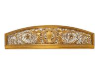 A French Gilt Bronze Overdoor Panel