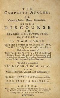 [Fishing] Walton, Izaak, and Charles Cotton: The Complete Angler...