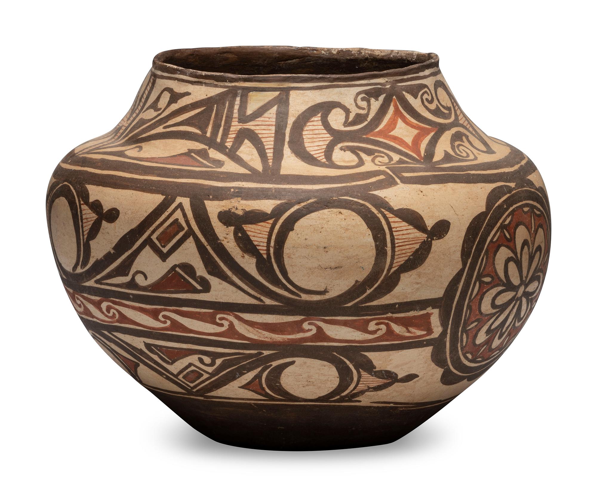 Zuni Pottery Olla