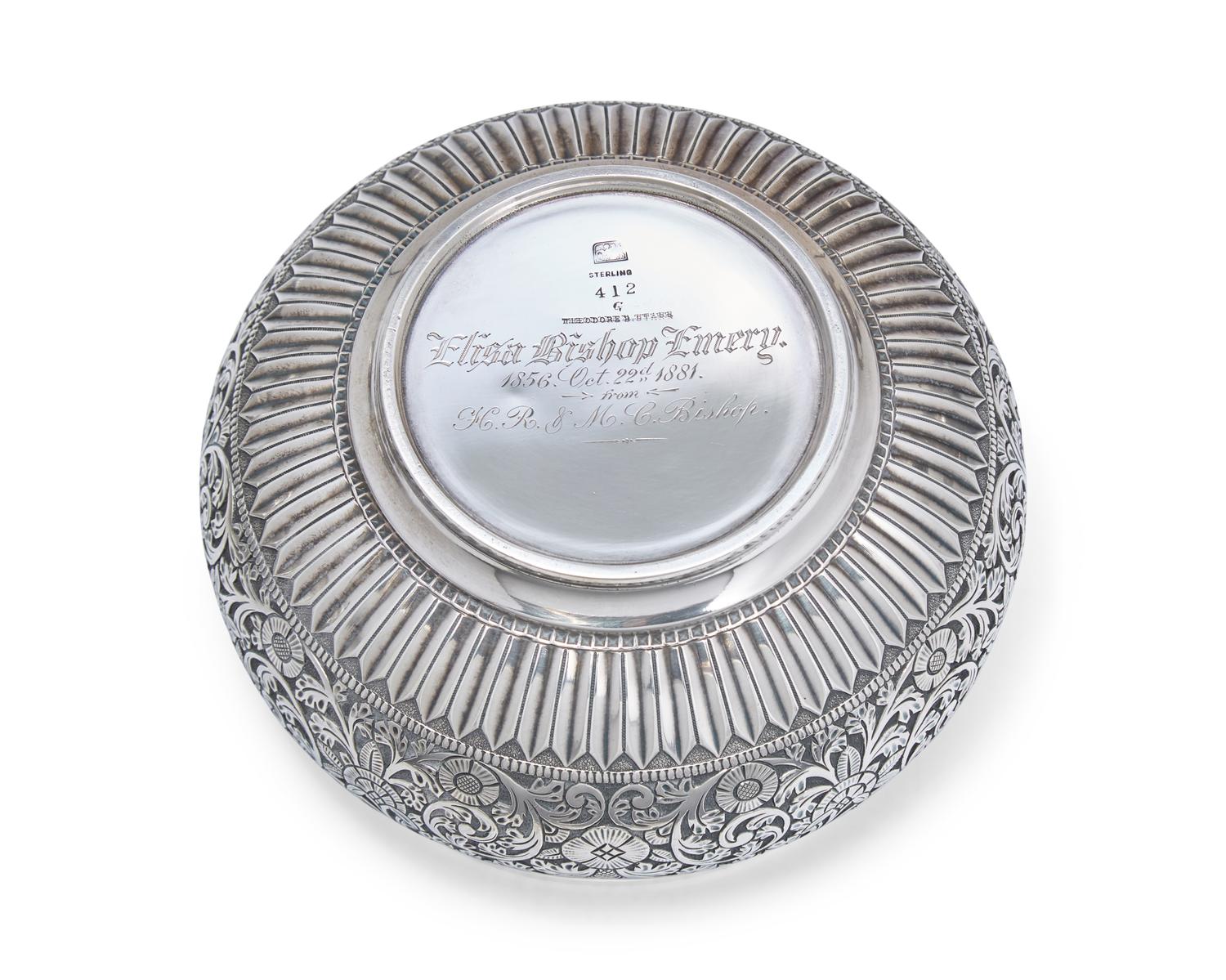 A Five-Piece Sterling Silver Coffee Service in the Persian Taste