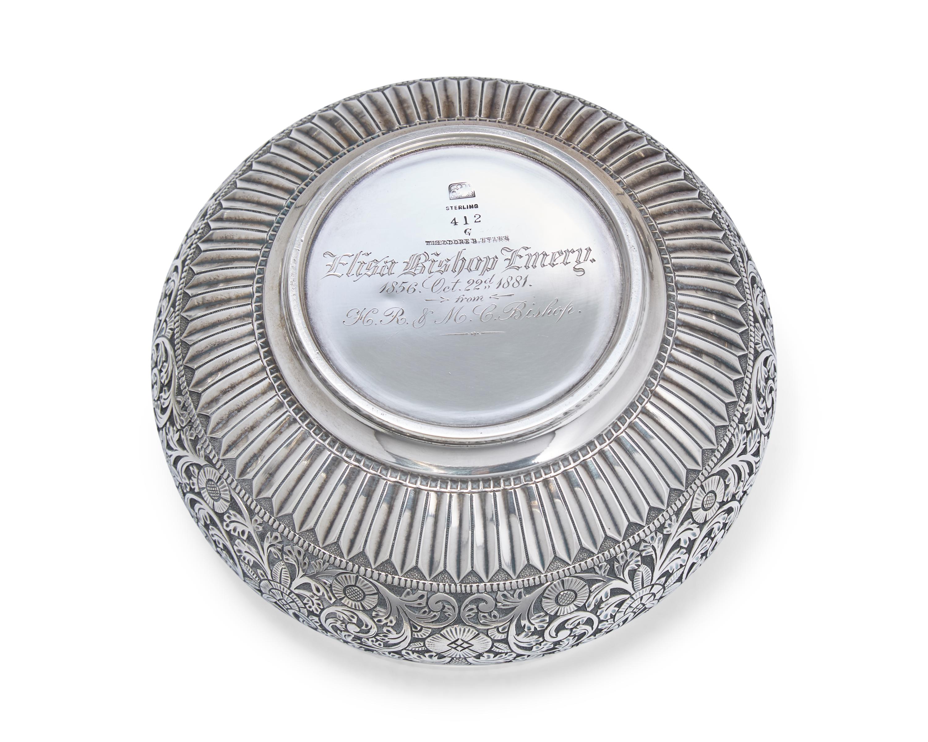 A Five-Piece Sterling Silver Coffee Service in the Persian Taste