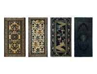 A Group of Four Chinese Rugs