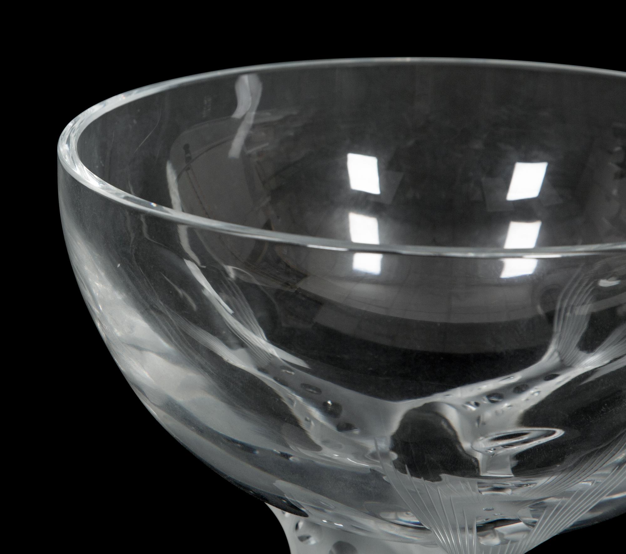 A Lalique Igor Caviar Bowl