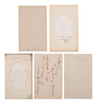 [MILITARIA] -- [TEXAS]. A collection of 14 CDVs, many taken in Brownsville, Texas, including portraits of officers, local residents, and notable locations, including: