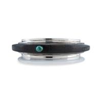 Silver Cuff Bracelet, with Ironwood, Turquoise, and Coral