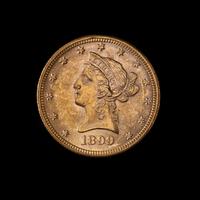 A United States 1899 Liberty Head $10 Gold Coin