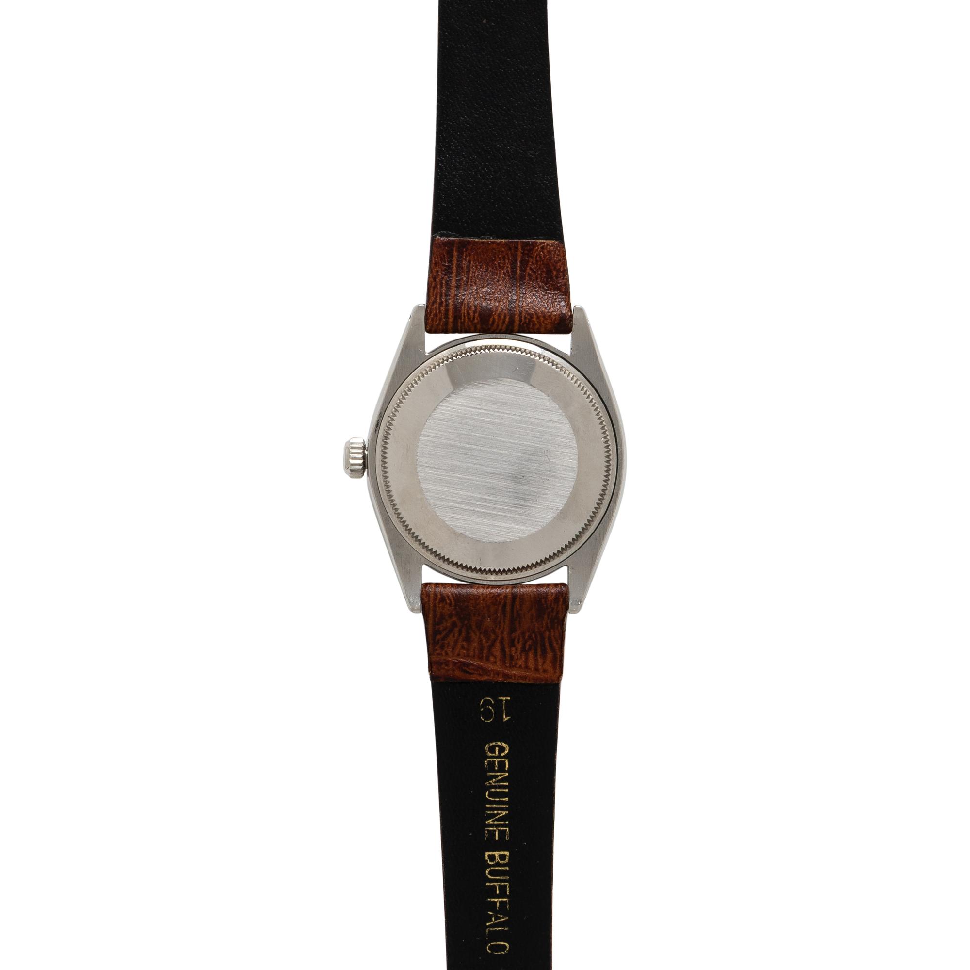 ROLEX, REF. 1002 STAINLESS STEEL VINTAGE 'OYSTER PERPETUAL' WATCH, CIRCA 1960