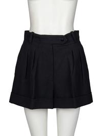 Alaïa, Black Tailored High-Cut Shorts, 1980's