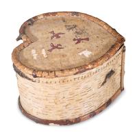 Northeastern Quilled Birchbark Box