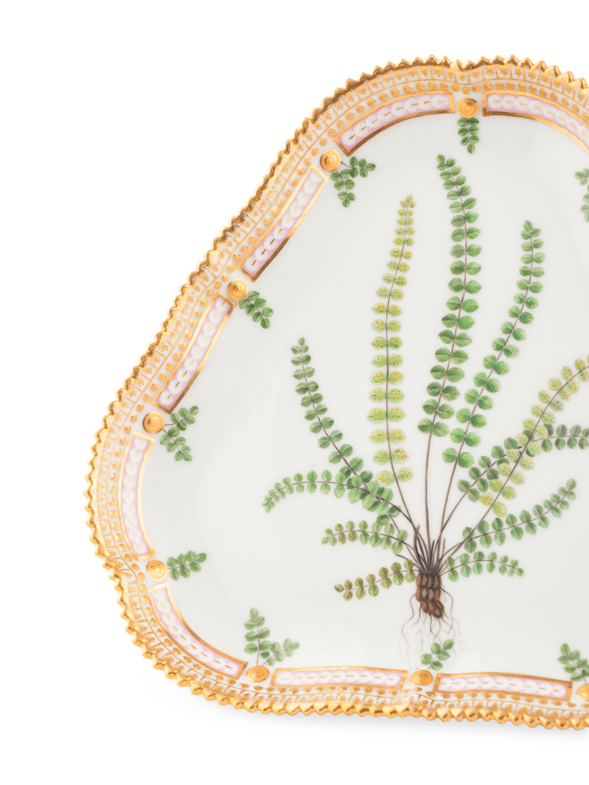 Four Royal Copenhagen Flora Danica Porcelain Table Articles