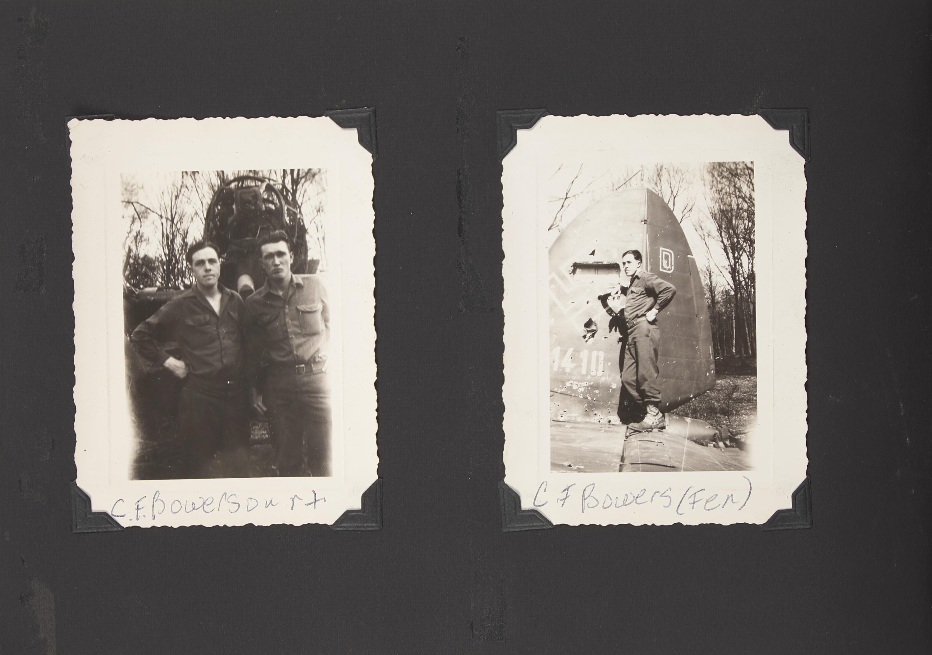 [World War II] United States Army Field Medic's Photo Album and Assorted Service Ephemera, Including Images of Liberated Buchenwald Concentration Camp, ca. 1940s