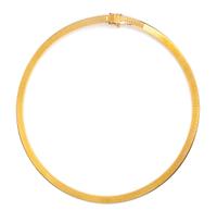 A 14 Karat Yellow Gold Collar Necklace, Italian,