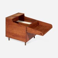Hans J. Wegner (Danish, 1914-2007) Cube Bar, Model AT34, Andreas Tuck, Denmark, circa 1960