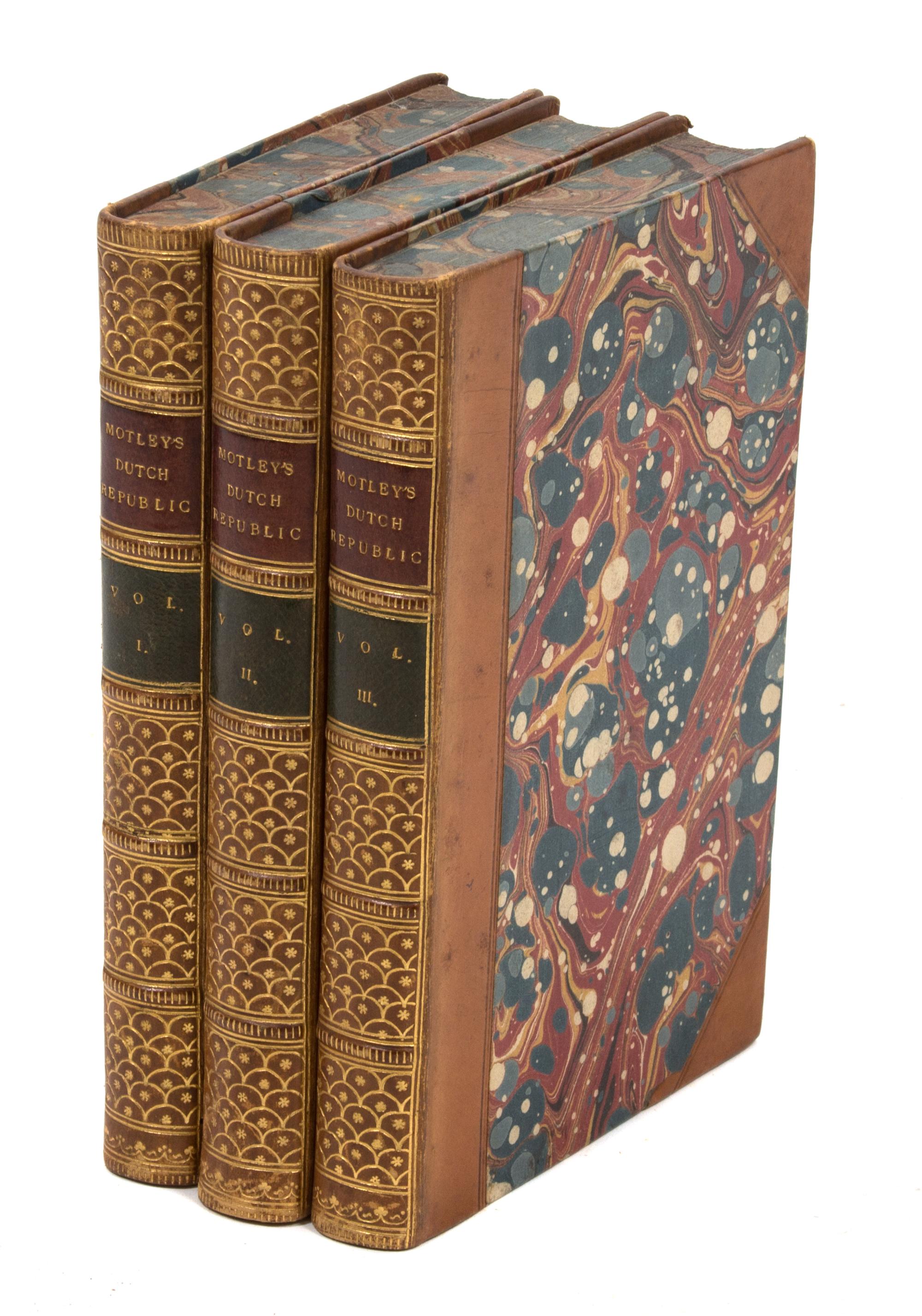A Collection of Fifty-Six Miscellaneous Leather Bound Volumes — 20TH CENTURY