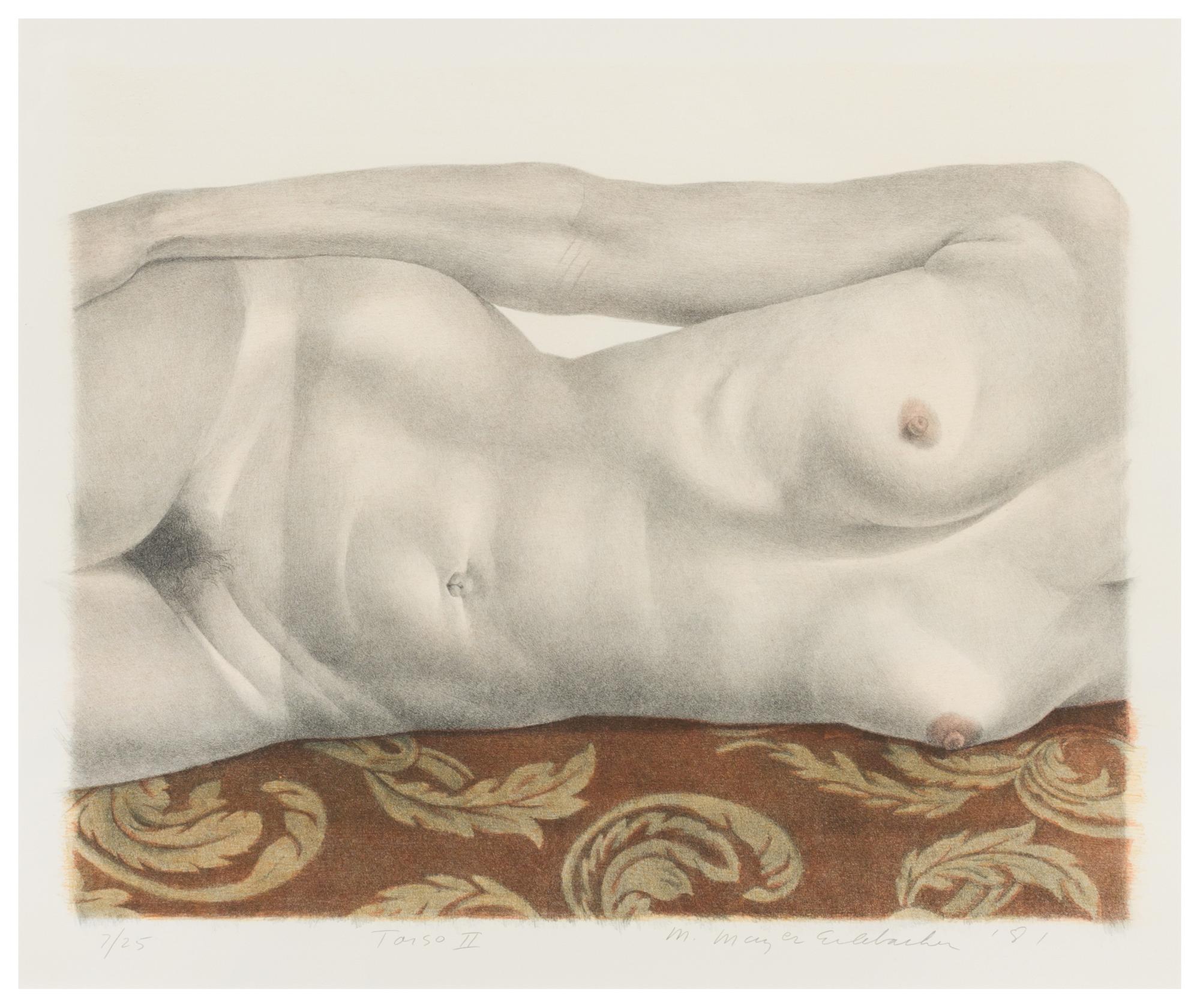 Martha Erlebacher, (American, 1937-2013), Torso II, 1981