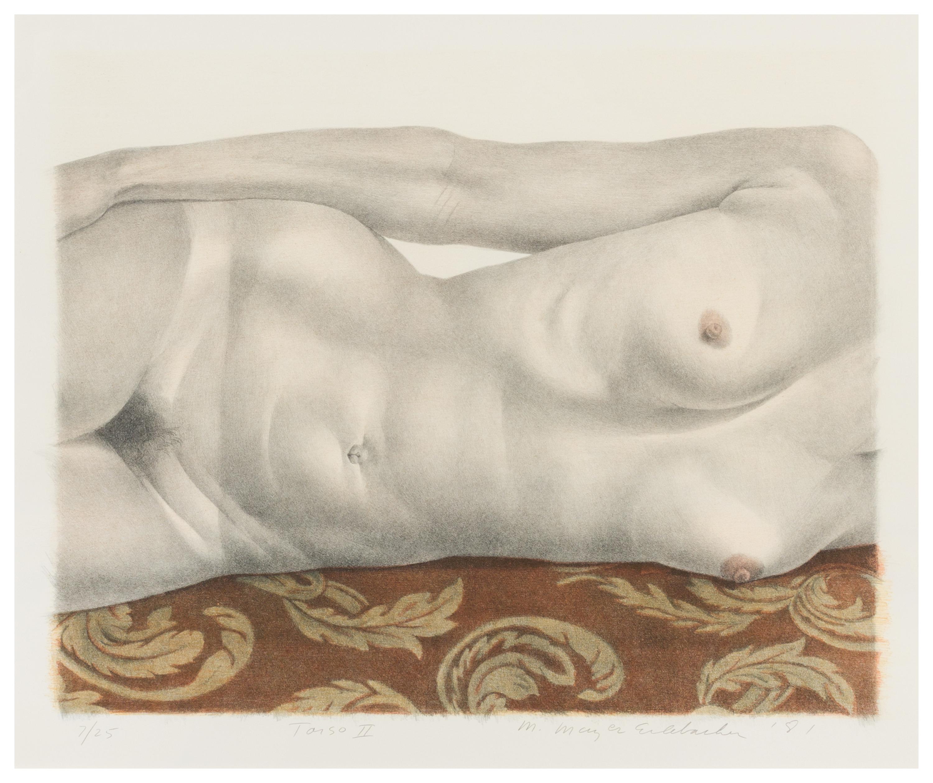 Martha Erlebacher, (American, 1937-2013), Torso II, 1981