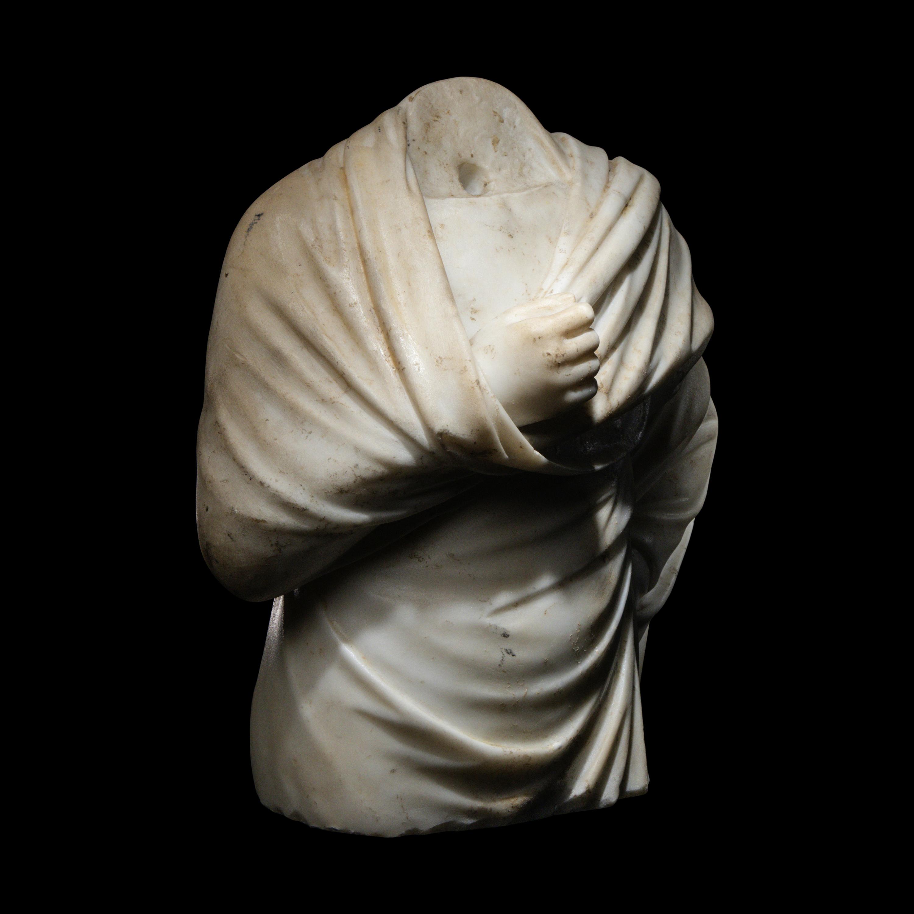 A Roman Marble Draped Torso