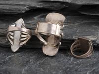 Navajo Rings, with Turquoise