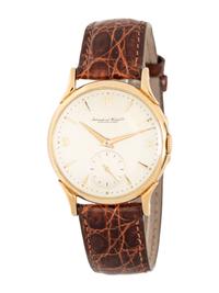 IWC, 14K YELLOW GOLD WATCH WITH IWC BUCKLE